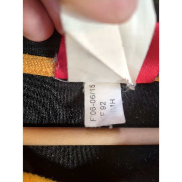 Vintage 2XL NFL Pittsburgh Steelers Yellow Black Hoodie AFC North Pockets Stains - Picture 5 of 15